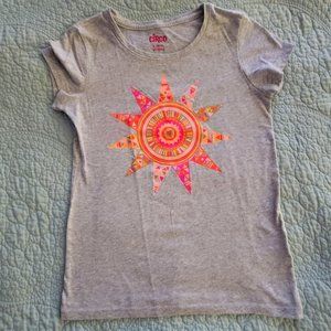 T-shirt with sun on front